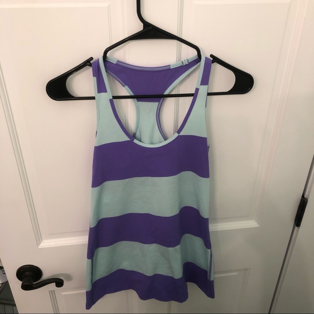Lululemon Striped Tank Top
